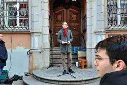 Quelle: Regine Born Demo für Menschlichkeit und Gerechtigkeit in Waldshut